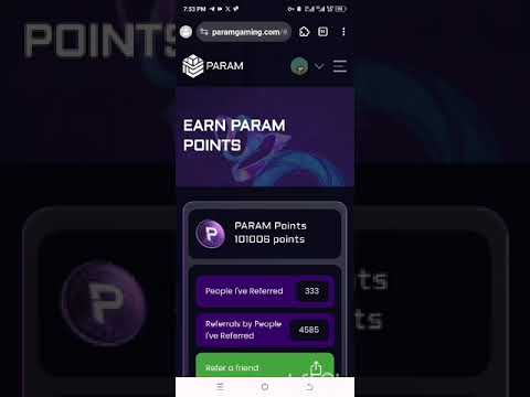 $PARAM airdrop, how to connect your Ethereum wallet