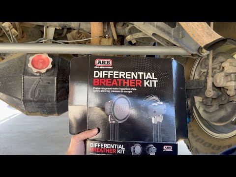 Must have MOD for all 4Runners ARB 170112 Differential Breather Kit