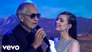 Andrea Bocelli - Moon River (Live on the TODAY Show) ft. Sofia Carson