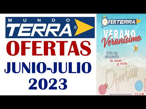 CATALOGO   MUNDO   TERRA   OFERTAS   JUNIO  -  JULIO  2023