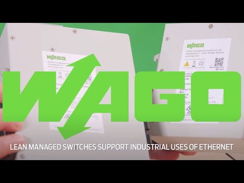 Lean managed switches support industrial uses of Ethernet