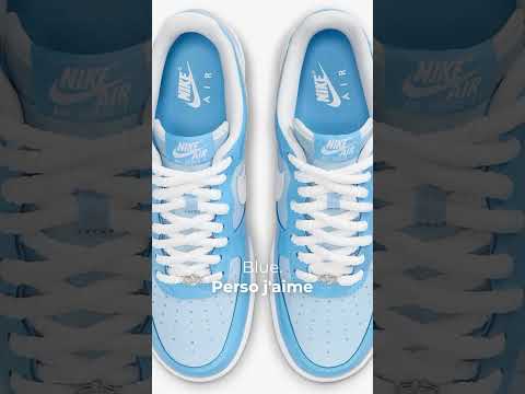 Les plus belles Air Force 1 depuis longtemps ! Nike Air Force 1 Psychic Blue