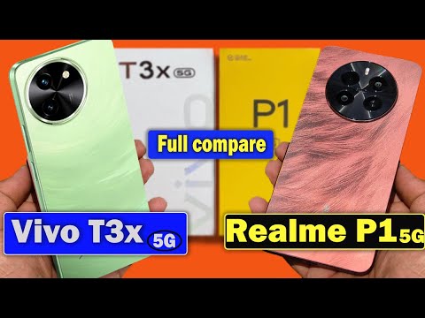 vivo t3x 5g vs realme p1 5g full compare / कौन sa best hai  #vivot3x5gvsrealmep15g  #Logicmobile