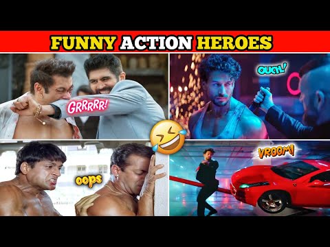 Tiger Shroff And Salman Khan Are Funniest Action Heroes Of Bollywood 😅