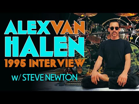 Alex Van Halen 1995 Interview | The Tapes Archive podcast