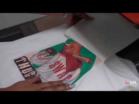 How to use Light Transfer Paper on white tee