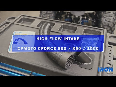 CFMOTO CFORCE Performance High Flow Intake installation