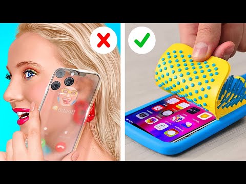 DIY PHONE HACKS || Best Parenting Smart Tips And Hacks By 123GO!GOLD