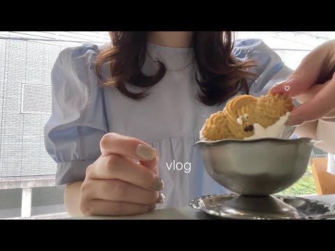 vlog. わんこカフェ巡りする社会人の休日ブイログ🐶🍨東京カフェ☕️(目黒, 表参道, 幡ヶ谷)