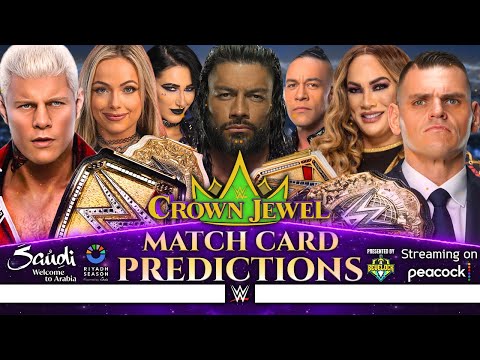 WWE Crown Jewel 2024 - Match Card Predictions [v2]