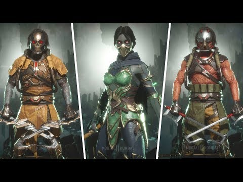 Mortal Kombat 11 Beta - Jade/Kabal All Gear, Costumes And Skins