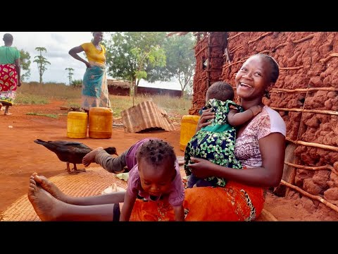 The Unmeasurable Love Of an African Organic Village Mom Towards Her Rural Kids//African Village Life