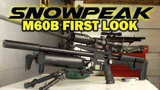 SNOWPEAK M60B FIRST LOOK