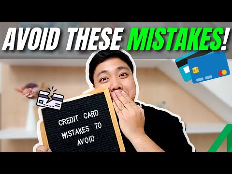 Credit Card Mistakes to Avoid - Credit Card 101