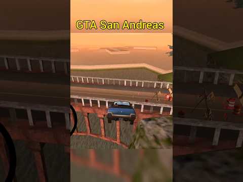 FAILURE CAR JUMP STUNT GTA SAN ANDREAS #gtasanandreas #shorts