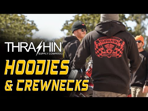 New & Improved Hoodies/Crewnecks From Thrashin Supply Co.