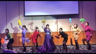 結婚式余興【登美丘高校のバブリーダンス踊ってみた】花嫁もまさかの参加！？ ♪荻野目洋子/ダンシングヒーロー