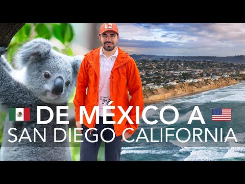 From Mexico to San Diego California