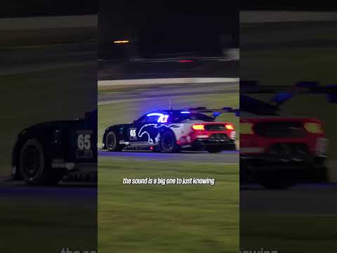 Filming night racing is so HARD