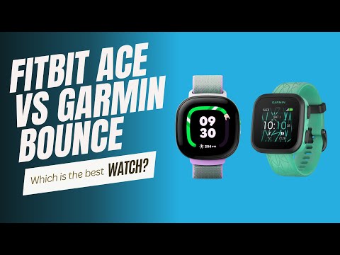 Fitbit Ace vs Garmin Bounce - Best Smartwatch for Kids?