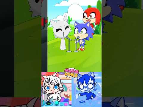 Avatar World vs Sony and spunky #avatarworld #animation #tocaboca #rainbowfriends #pazuavatarworldse