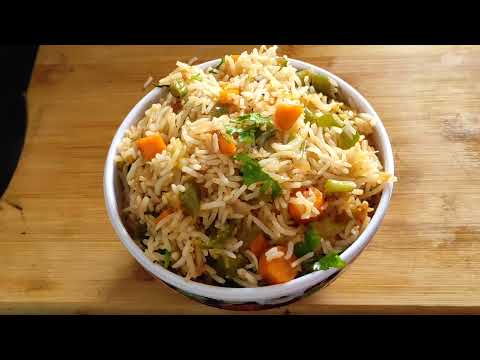 వెజ్ పైృడ్ రైస్ Veg fried rice