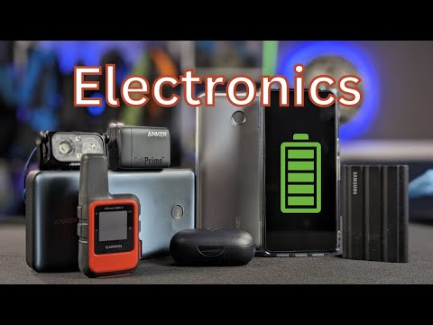 Pre Pacific Crest Trail - Electronics