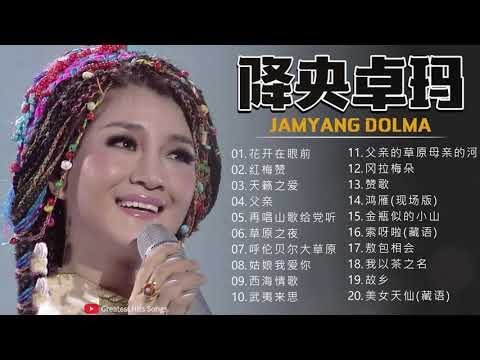 降央卓玛 Jamyang Dolma - 西藏歌手降央卓玛的歌：花开在眼前／红梅赞／天籁之爱／父亲／再唱山歌给党听／草原之夜 | Tibetan Chinese Songs