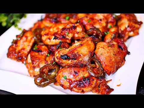 Sweet and Spicy Baked Chicken Thighs Recipe - Easy Chicken Recipe