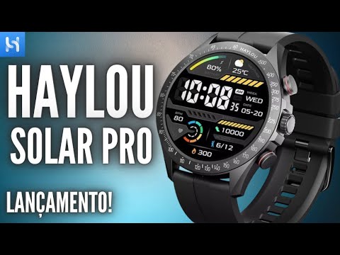 UMBOXING  Relógio HAYLOUU SOLAR PRO