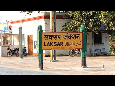 Laksar Junction railway station Uttarakhand, Indian Railways Video in 4k ultra HD