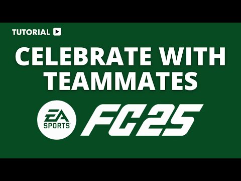 How to celebrate with teammates FC 25