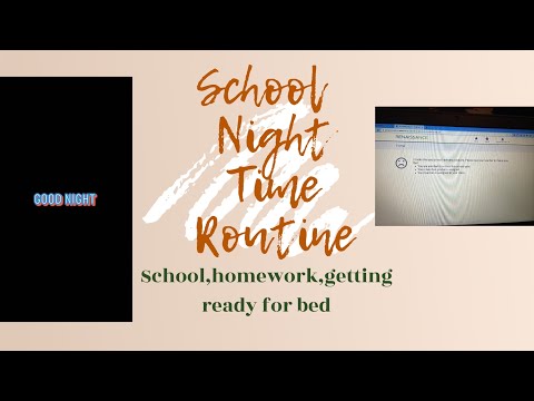 MY SCHOOL NIGHT ROUTINE | doing HOMEWORK UGHHH | I had the worse day ever! | Brooklyn