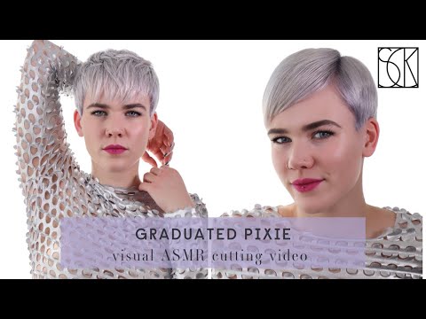 GRADUATED PIXIE | VISUAL ASMR CUTTING VIDEO | by SCK