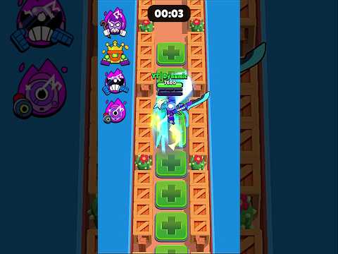 Which Brawler Can Pass Most Tiles In 10 Sec ? #brawlstars  #shorts