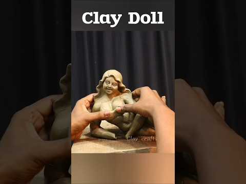 Clay doll making very easy