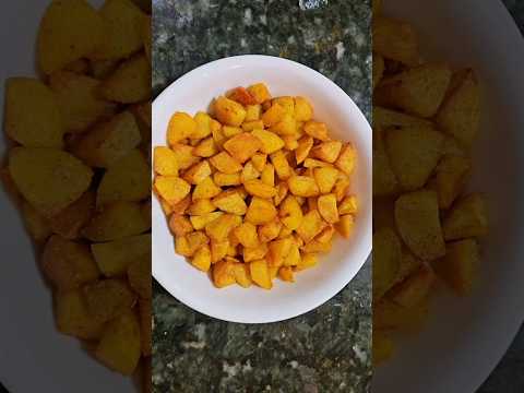 Mouthwatering Potato fry/aloo fry #homemade #comfortfood #indianfood #potatorecipe #cooking