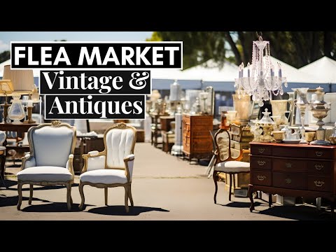 VINTAGE & ANTIQUE FLEA MARKET || $5 tables || YouTube