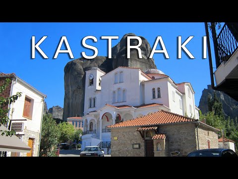 The old village of Kastraki, Greece - Meteora