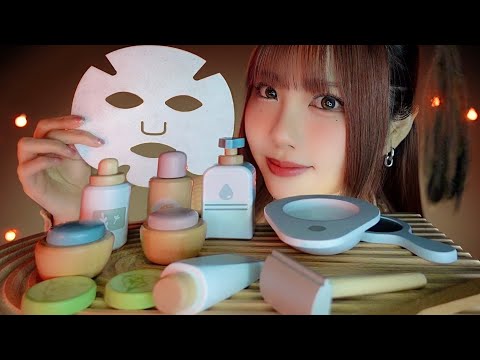 ASMR Wooden Spa🪵💤