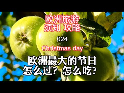 欧洲旅游须知攻略024 欧洲最大的节日 怎么过？怎么吃？