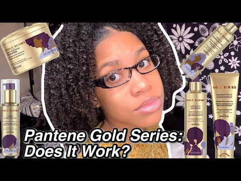 Pantene Gold Series Review... Does It Work? | Wash Day Routine 2020 | Black Natural Hair | Type 4