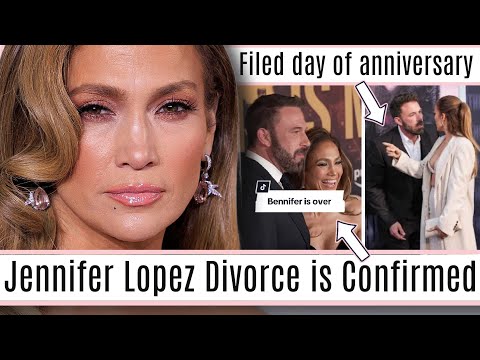 The Jennifer Lopez Drama Continues With Divorce Papers