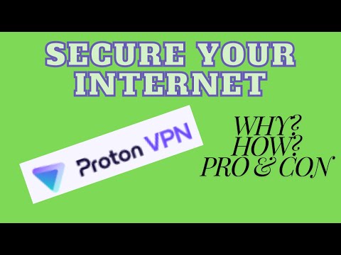 Proton VPN install with speed test