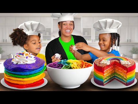 COOKING YUMMY FOODS WITH NOVA & AYLA!