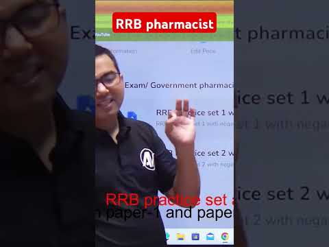 #rrbpharmacistvacancy #rrb #rrbpharmacist #viralvideo