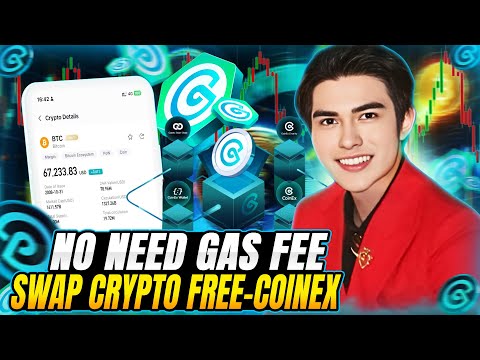 COINEX - AVOID CRYPTO GAS FEE USING COINEX SWAP