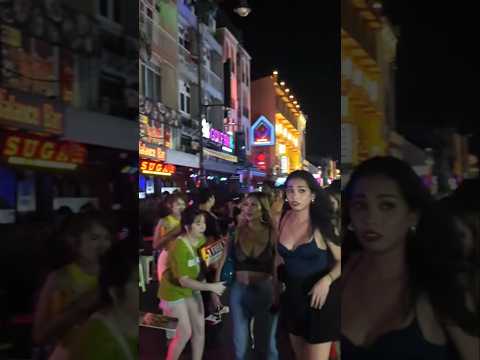 Bangkok night girls | Khaosan road #thailandnightlife #bangkoknightlife