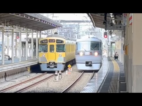 【特急ニューレッドアロー小江戸号】新所沢駅通過《1編成のみのVVVF車》