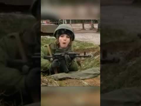 Cute Female Journalist's Unexpected First Shots! #army #cute #hearttouching #humor #adorable